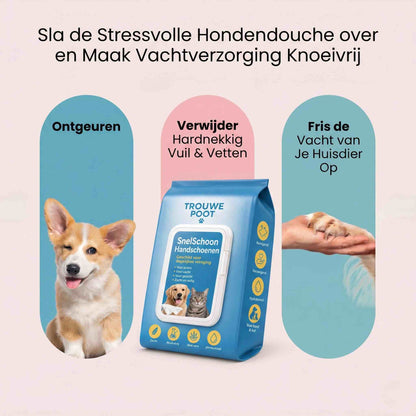 Trouwe Poot - SnelSchoon Handschoenen
