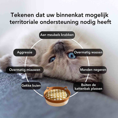 Instinct Mand | Het eerste wetenschappelijk onderbouwde territorium voor binnenkatten.