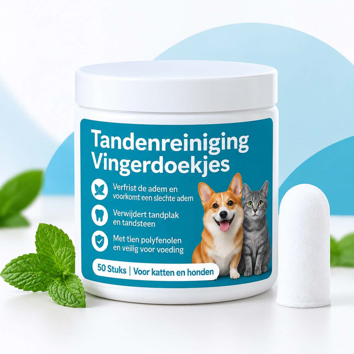 Tandenreiniging Vingerdoekjes