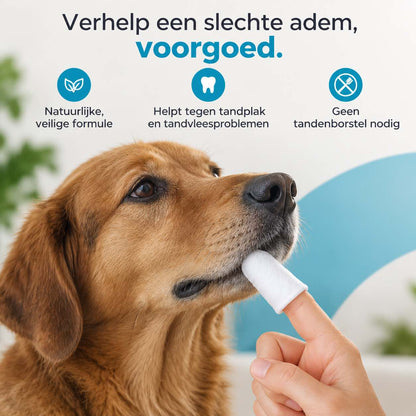 Tandenreiniging Vingerdoekjes