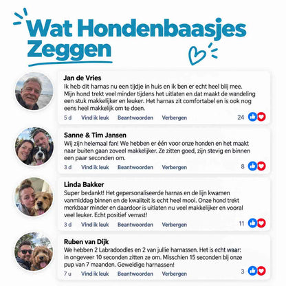 Gepersonaliseerd Anti-Trek Tuigje