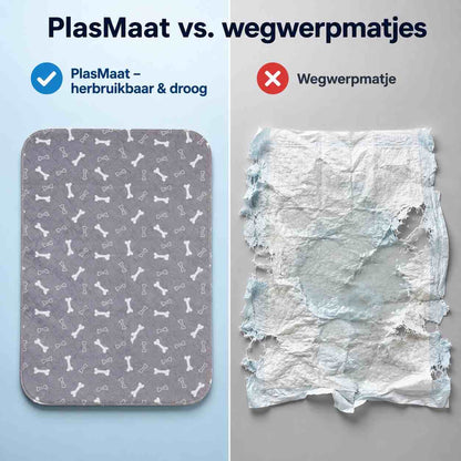 PlasMaat - Wasbare Plasmat met Geurtechnologie