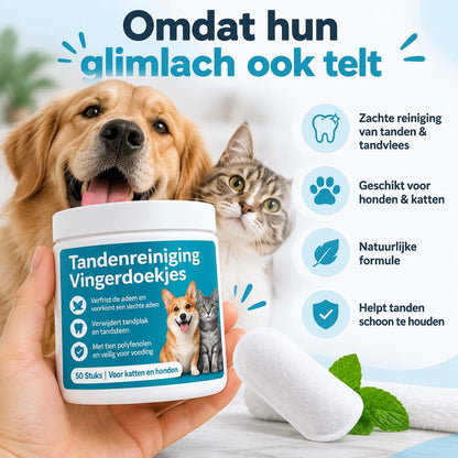 Tandenreiniging Vingerdoekjes